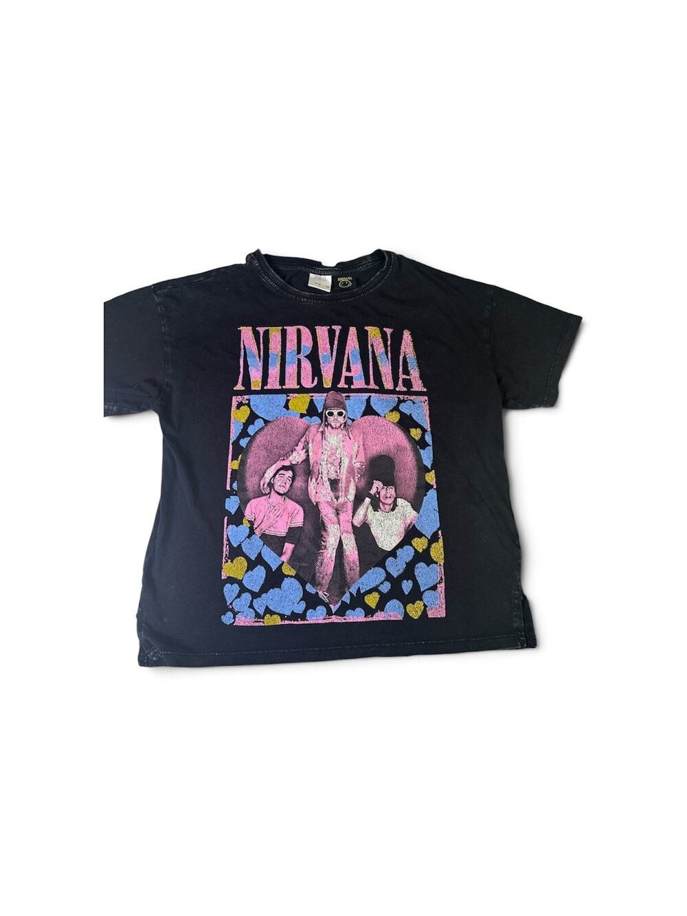 Zara Kids Nirvana Graphic Print Short Sleeve T Size 9-10